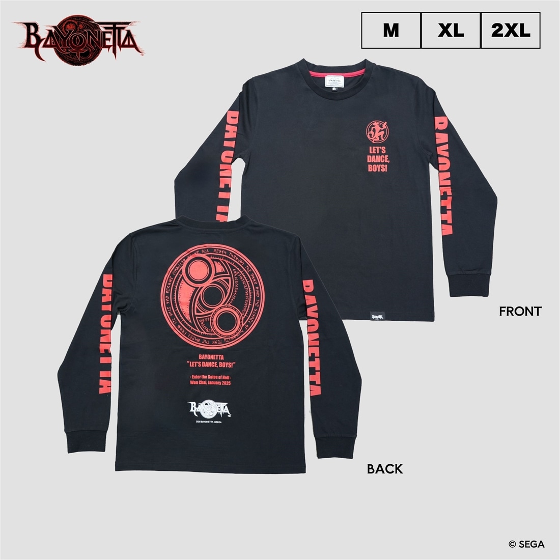ベヨネッタ The Gates of Hell 香港出店記念 ロングTシャツ2XL 2XL