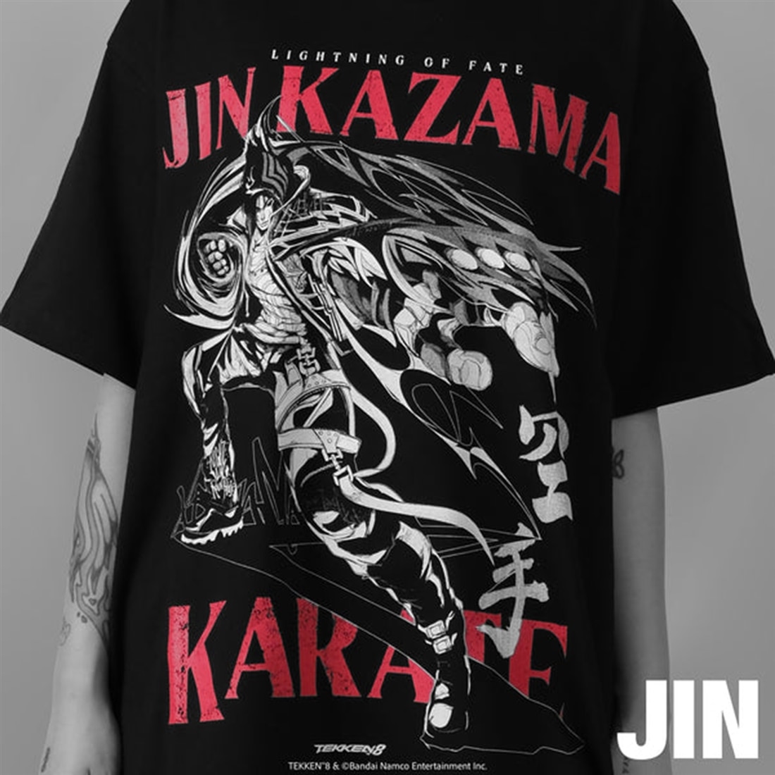 TEKKEN 8 いいじゃん全キャラTシャツ第二弾 Jin Kazama 【3XL】 3XL