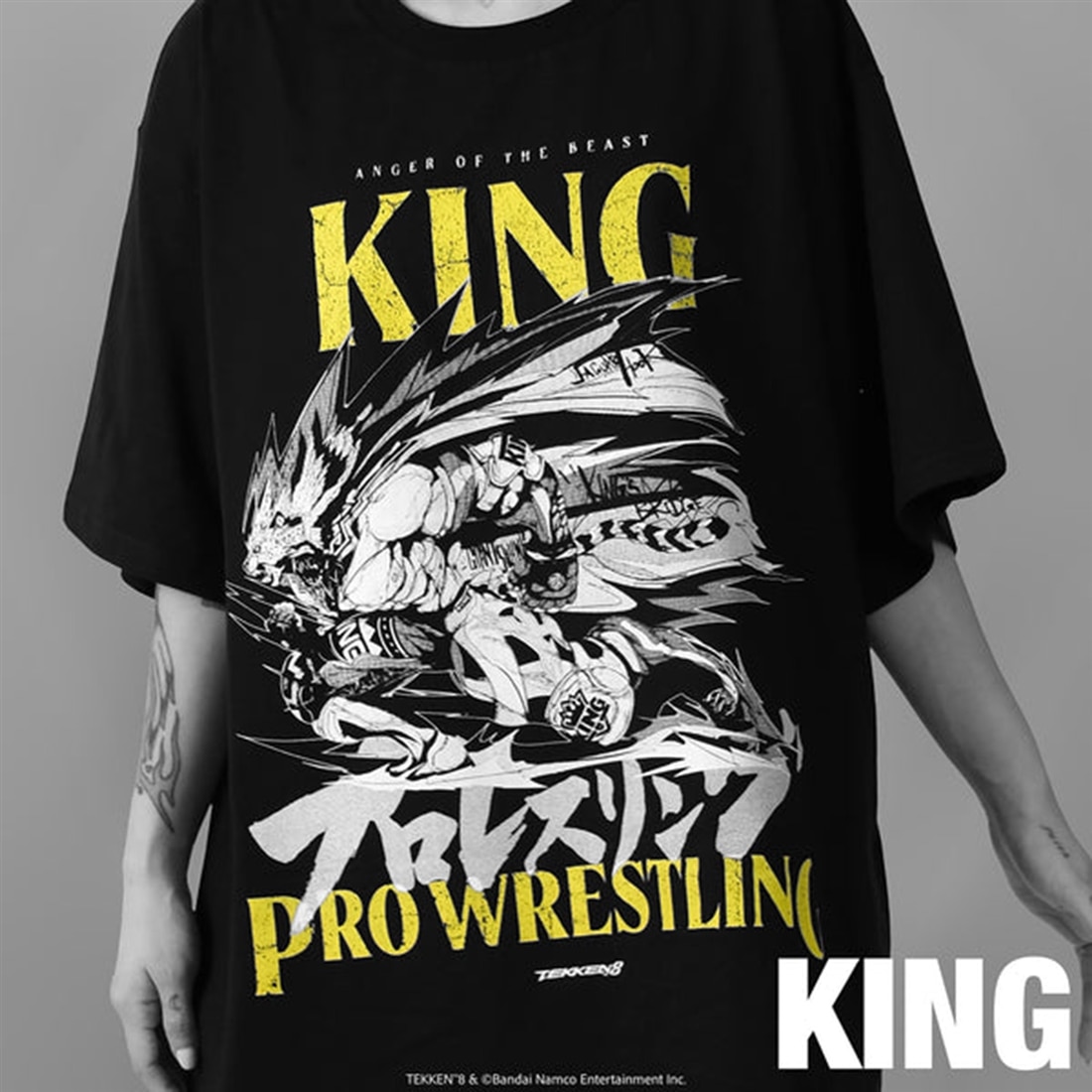 TEKKEN 8 いいじゃん全キャラTシャツ第二弾 King 【L】 L