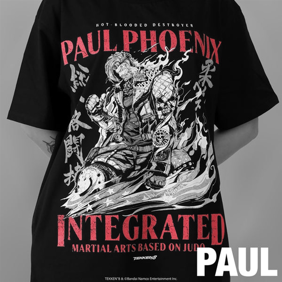 TEKKEN 8 いいじゃん全キャラTシャツ第二弾 Paul Phoenix 【L】 L