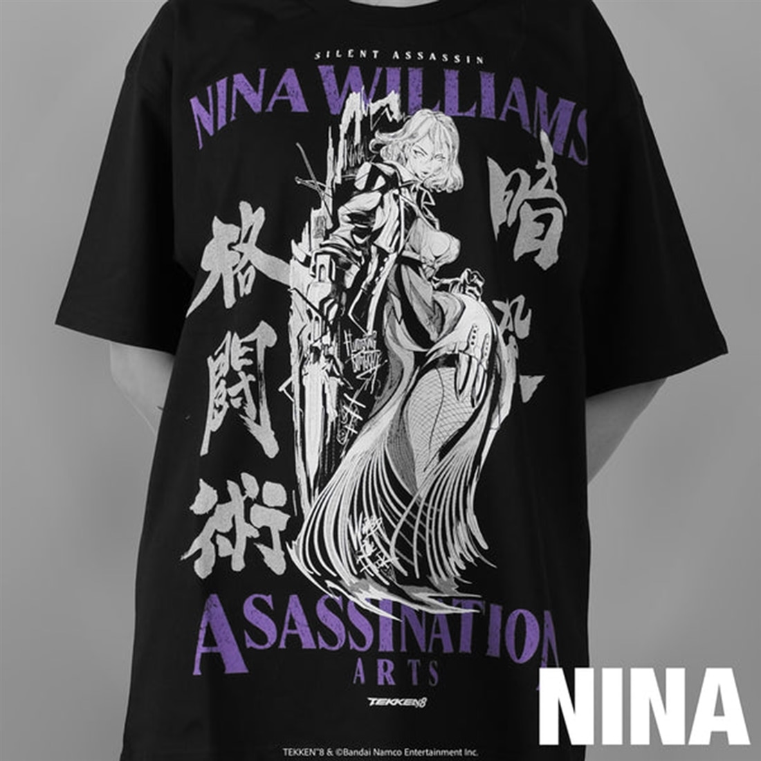 TEKKEN 8 いいじゃん全キャラTシャツ第二弾 Nina Williams 【3XL】 3XL