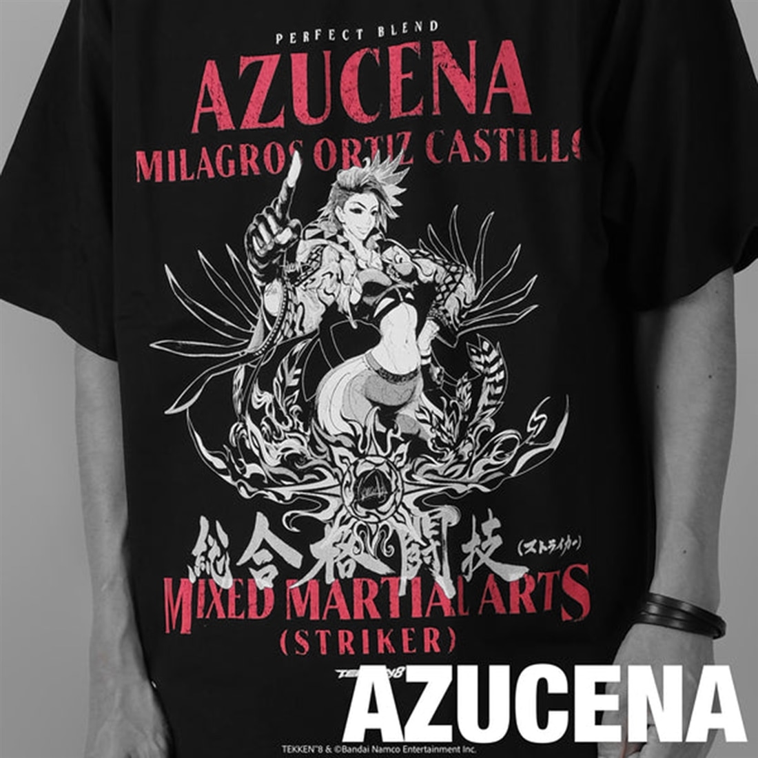 TEKKEN 8 いいじゃん全キャラTシャツ第二弾 Azucena Milagros Ortiz Castillo 【3XL】 3XL