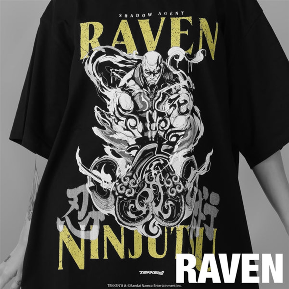 TEKKEN 8 いいじゃん全キャラTシャツ第二弾 Raven 【3XL】 3XL