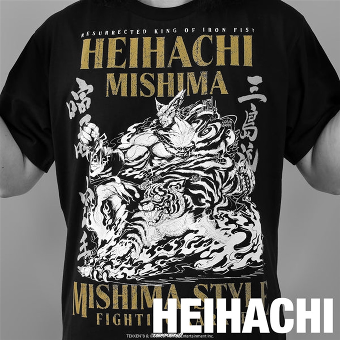TEKKEN 8 いいじゃん全キャラTシャツ第二弾 Heihachi Mishima 【L】 L