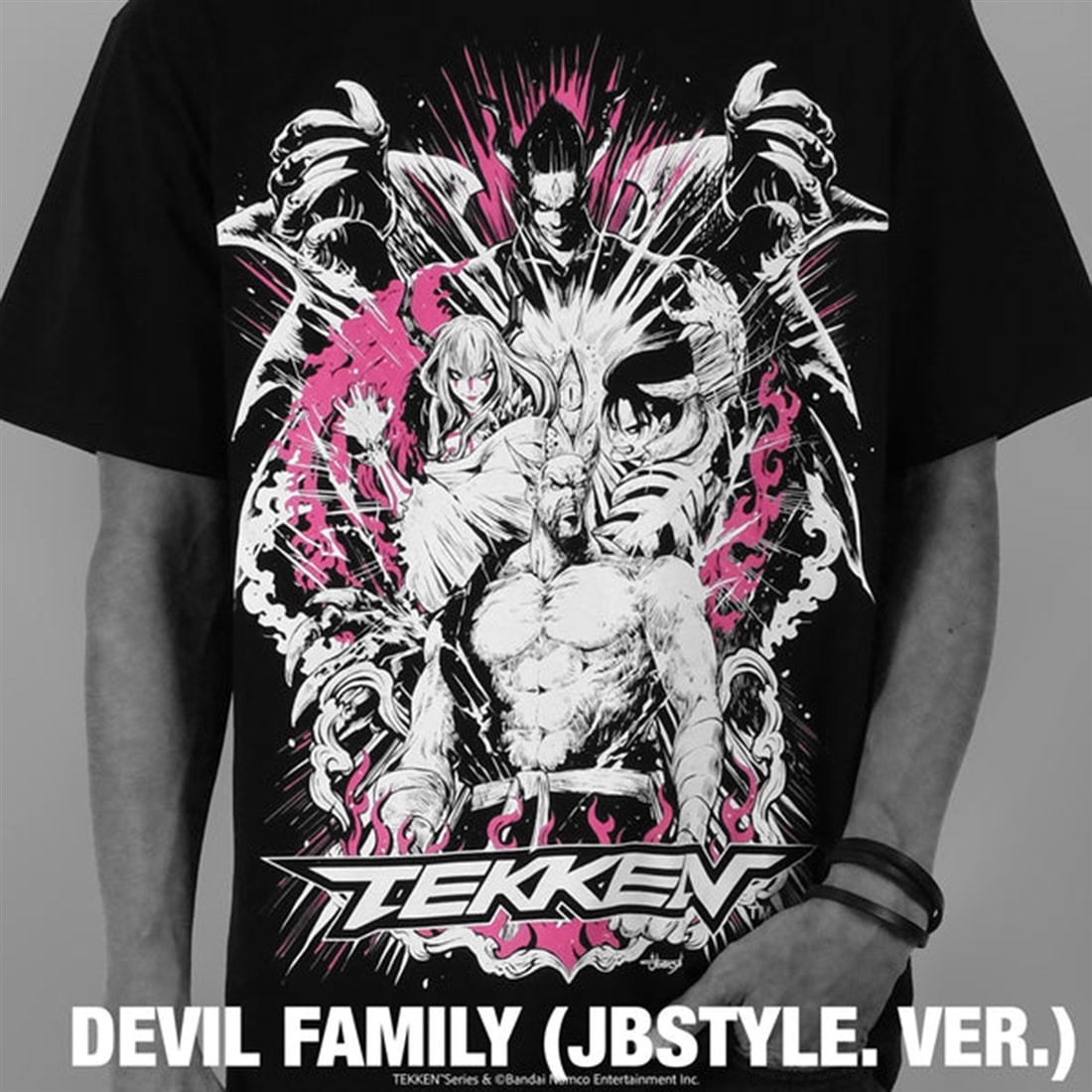 TEKKEN 8×いいじゃんアーティストTシャツコレクション jbstyle.デビルファミリー 【L】 L