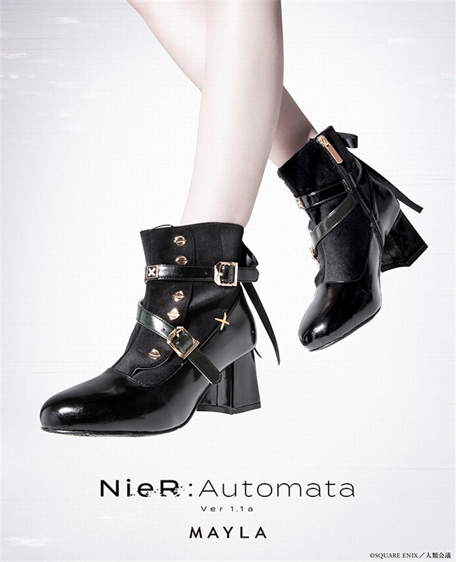 NieR:Automata Ver1.1a 9S アイコニック シューズ オブジェ ブーツ 9S 40（25.5cm） ブーツ 9S 40（25.5cm）