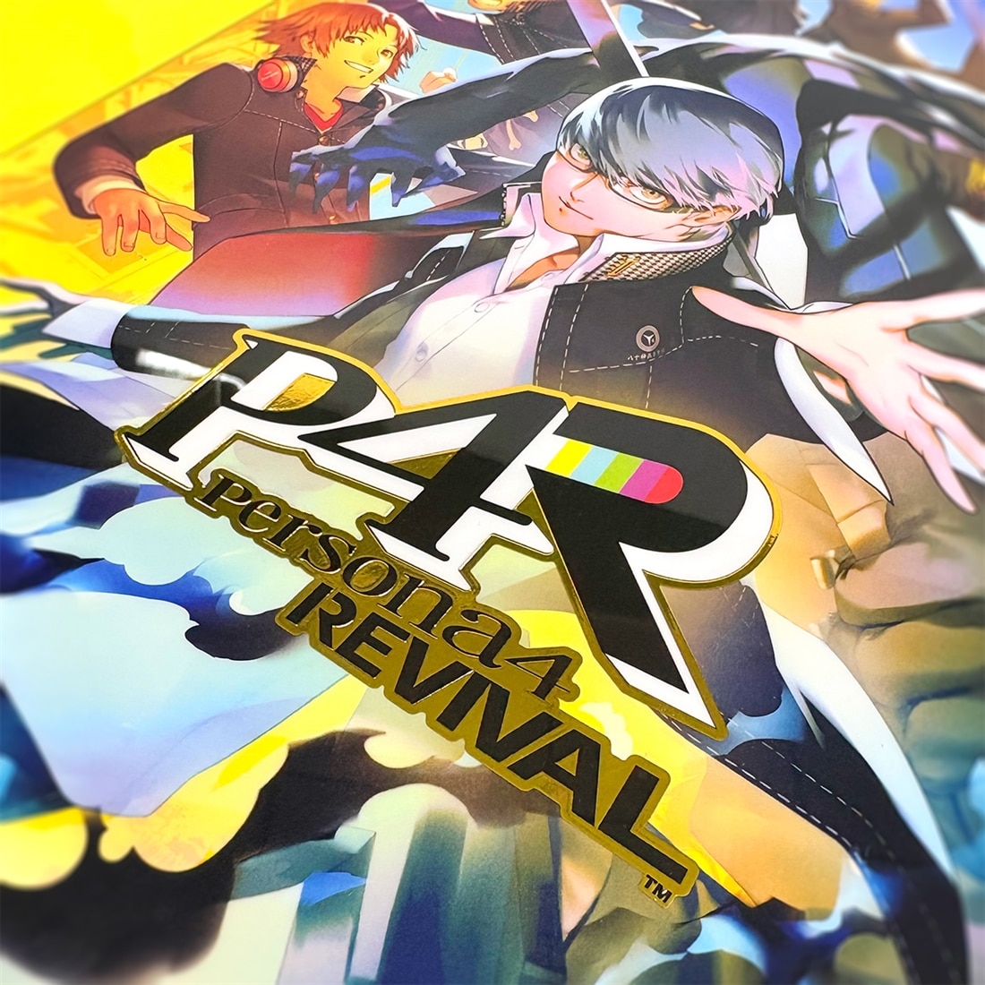 P4R 箔押しアクリルプレート