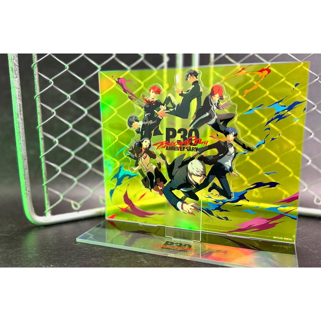 P30th 30周年記念イラストB アクリルジオラマ
