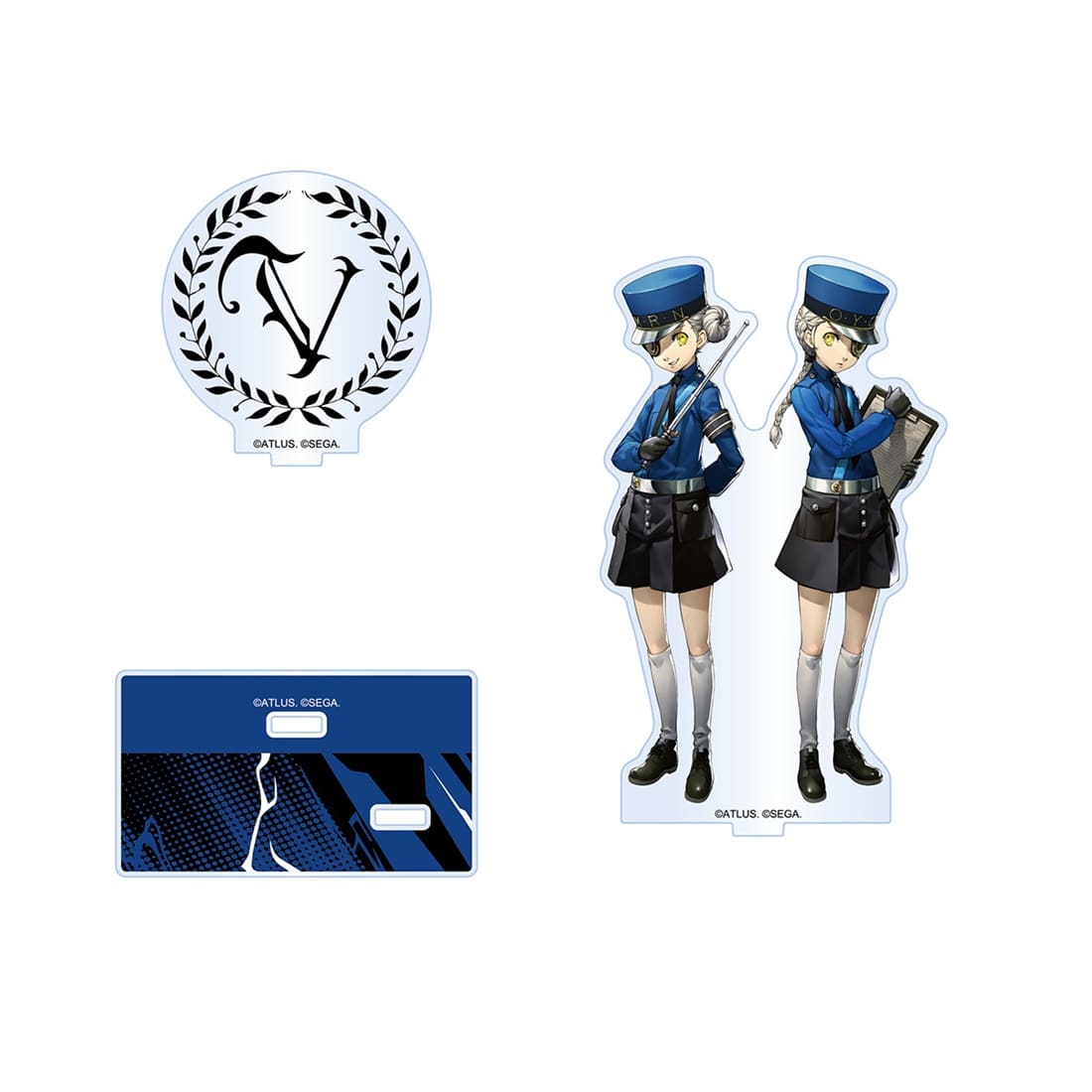 P30th記念 アクリルスタンド (P5 ジュスティーヌ＆カロリーヌ） VelvetRoom P5 ジュスティーヌ＆カロリーヌ