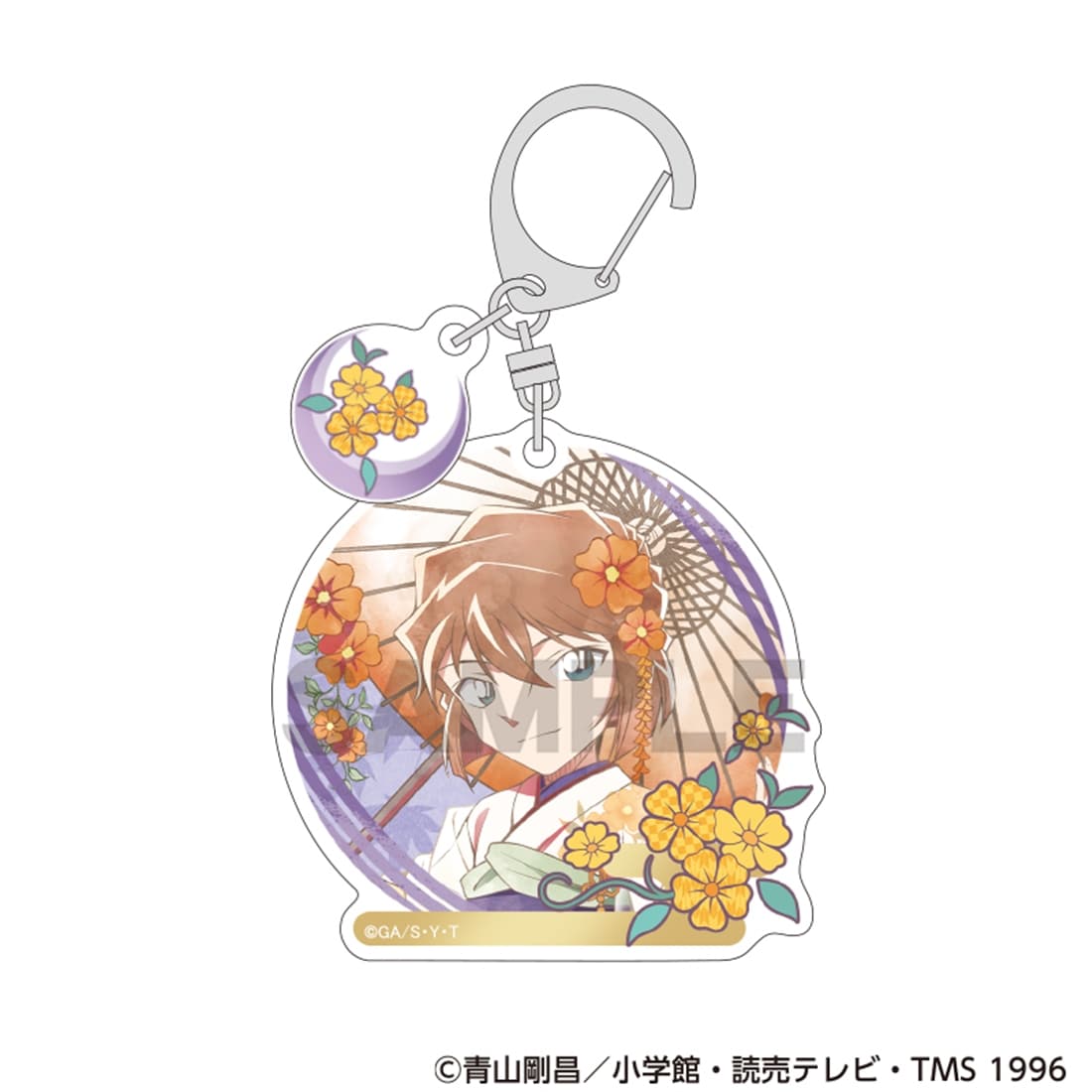 名探偵コナン トレーディングダブルパーツアクリルキーホルダー 秋の華和装 クラパレット 【1BOX】