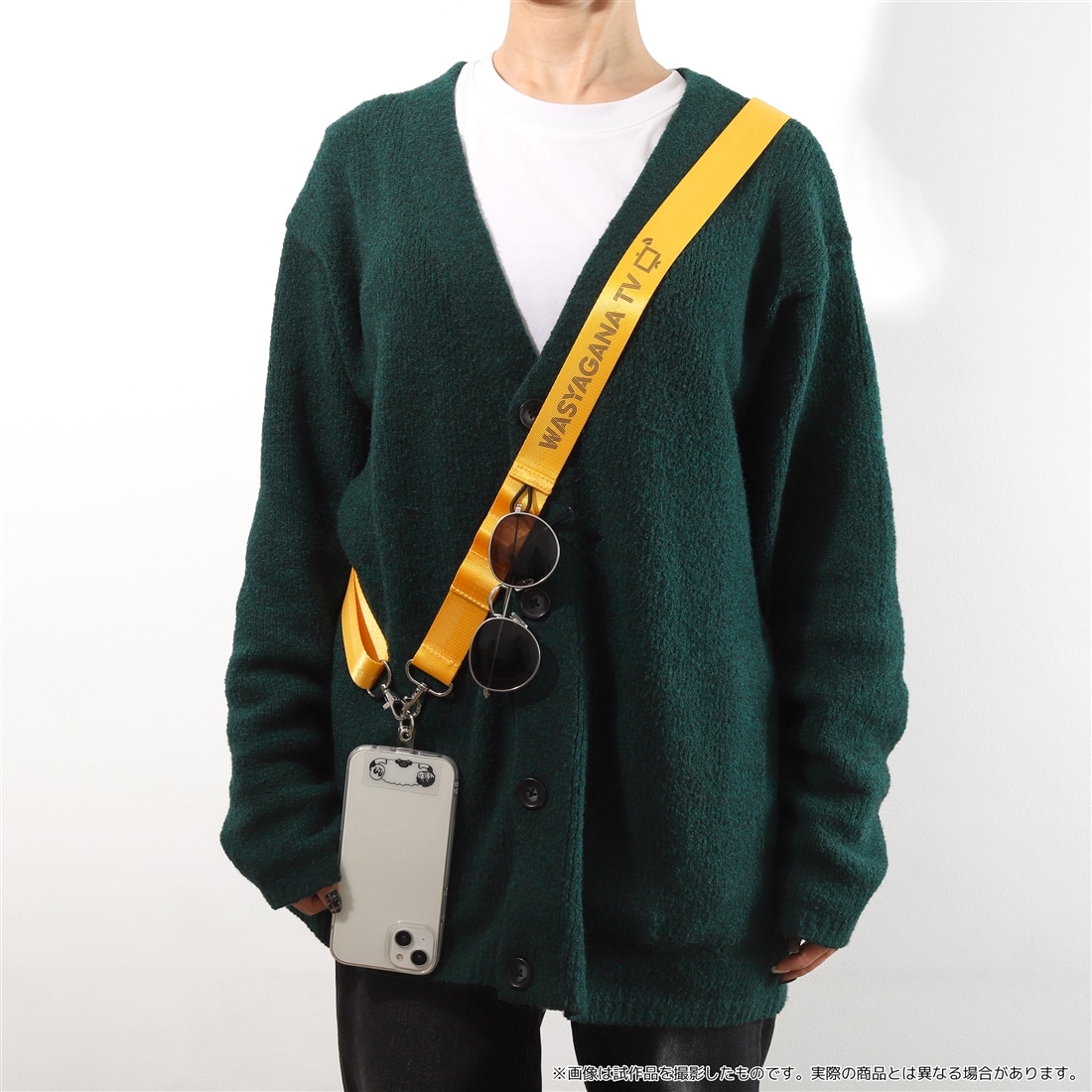 マフィア梶田と中村悠一の「わしゃがなTV」 マルチショルダー イエロー イエロー