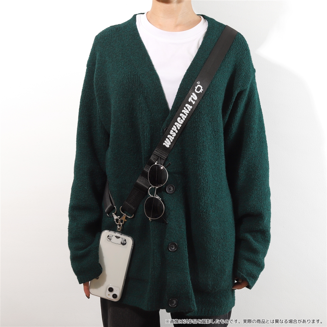 マフィア梶田と中村悠一の「わしゃがなTV」 マルチショルダー ブラック