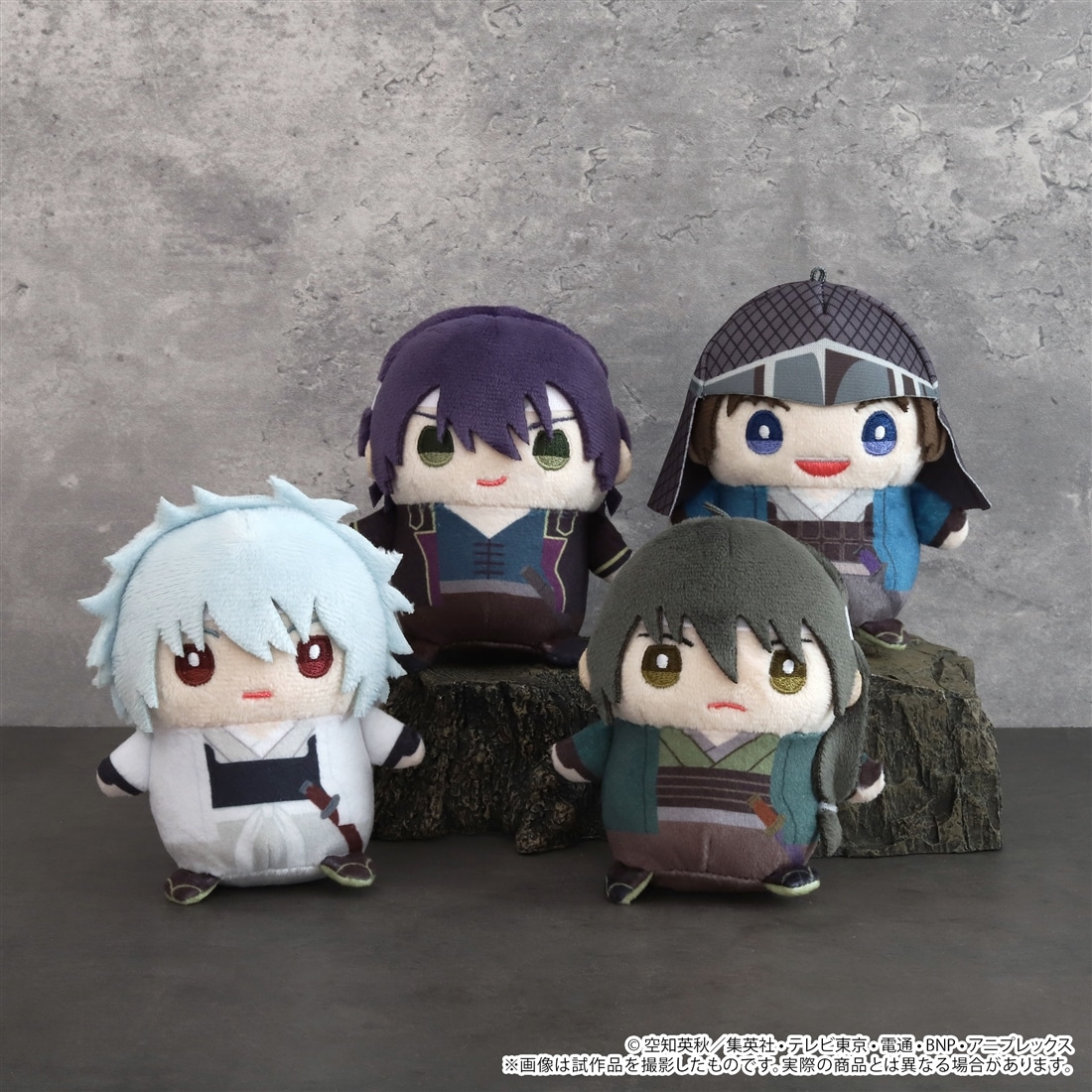 銀魂 まめめいと（ぬいぐるみマスコット） 坂田銀時（攘夷志士ver.）