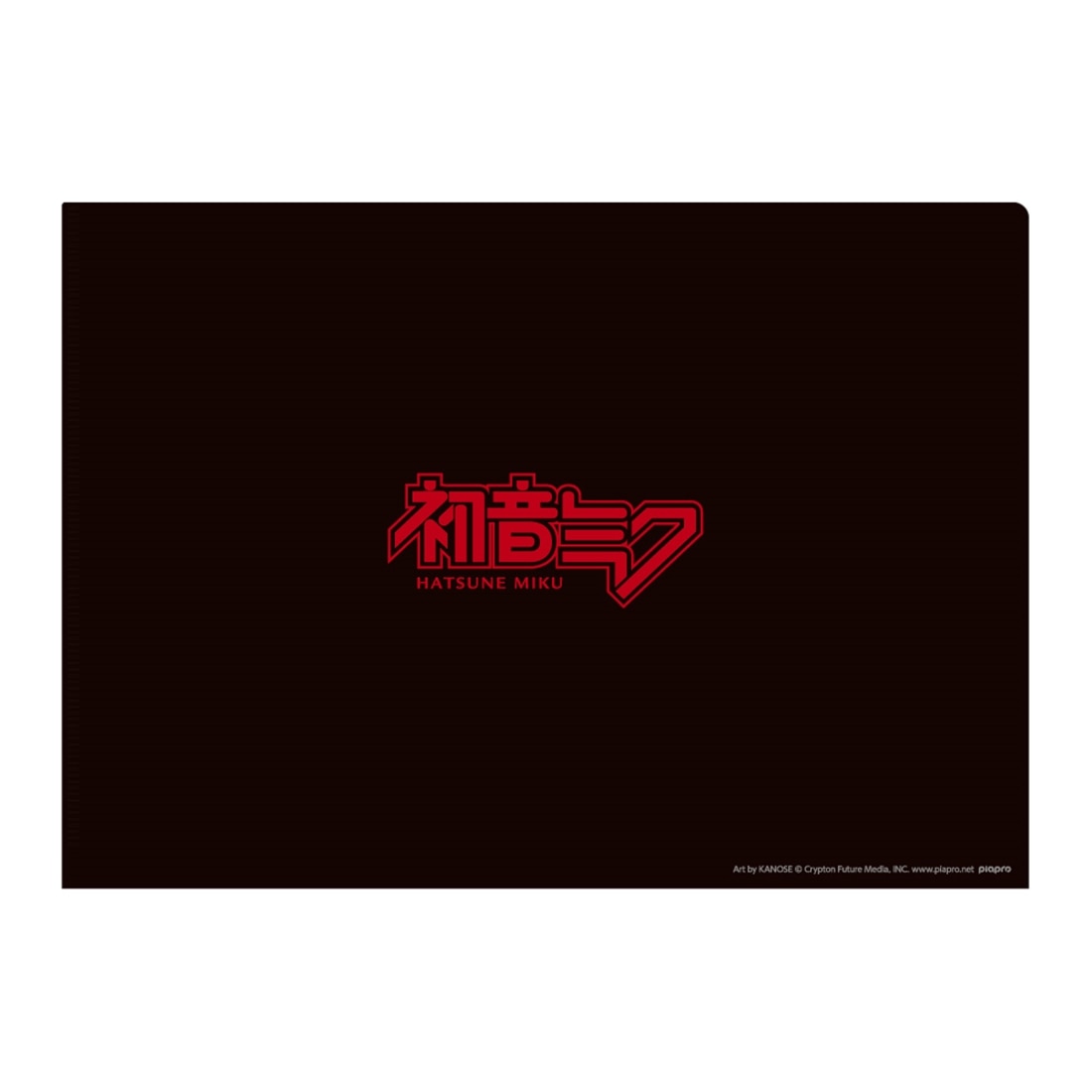 初音ミク クリアファイル バンドver.