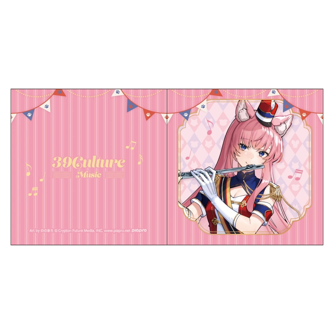 39Culture 2026 MUSIC レコード風コースター 巡音ルカ