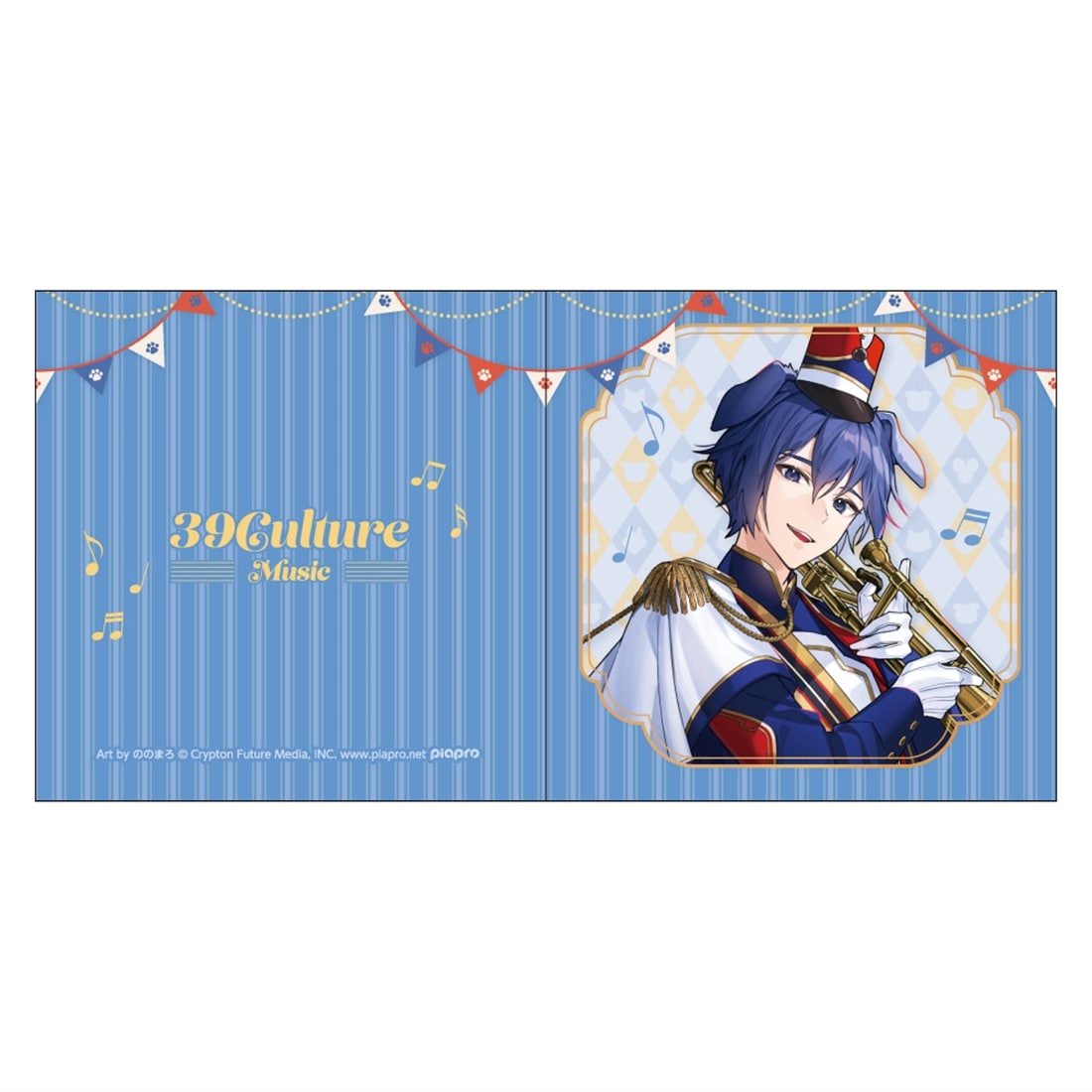 39Culture 2026 MUSIC レコード風コースター KAITO