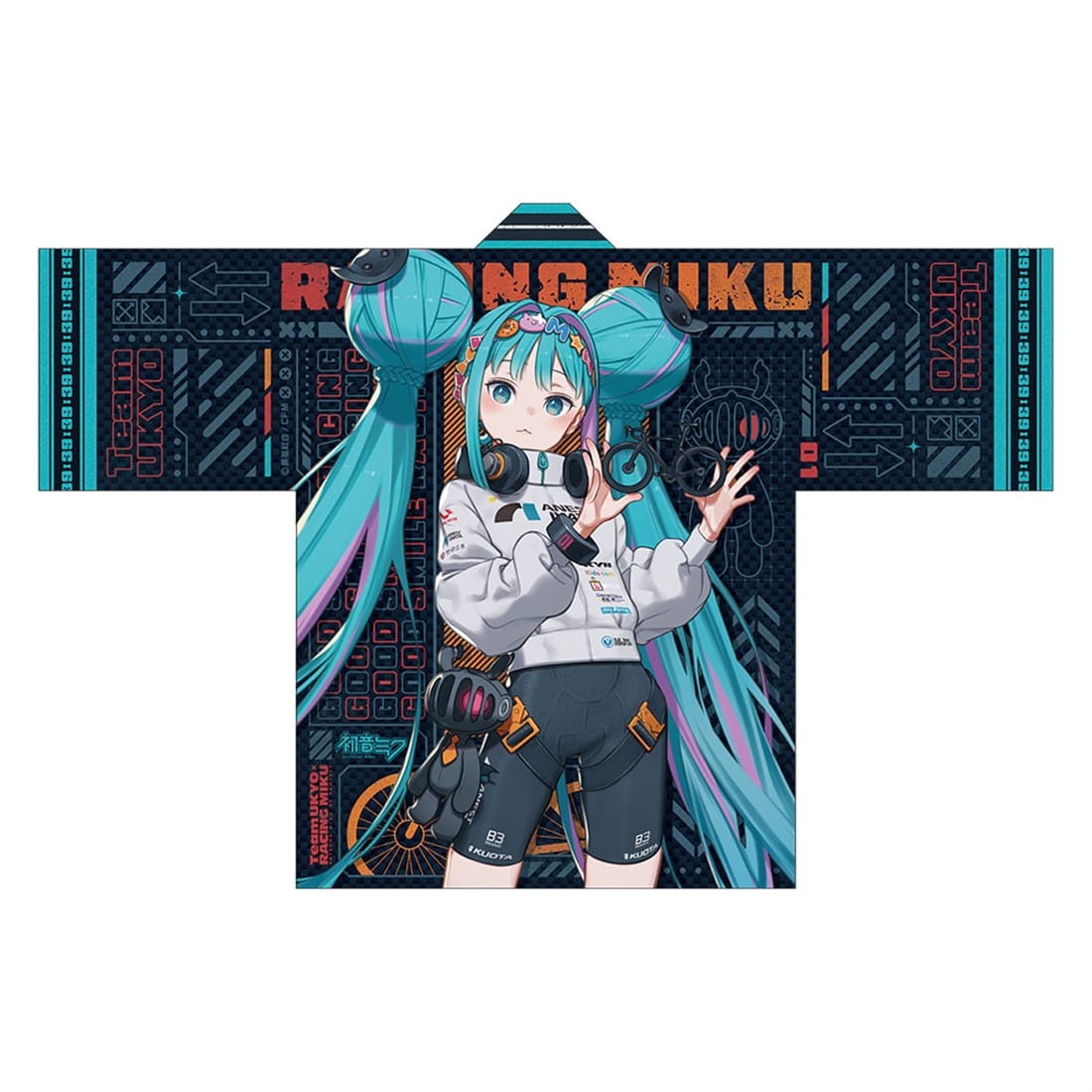 レーシングミク 2026 TEAM UKYO 応援Ver. フルグラフィックハッピ