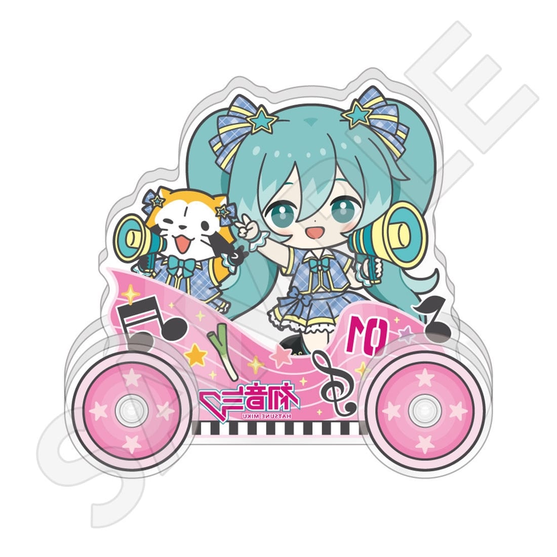 初音ミク×ラスカル 2026 トロッコ風アクリルスタンド 初音ミク