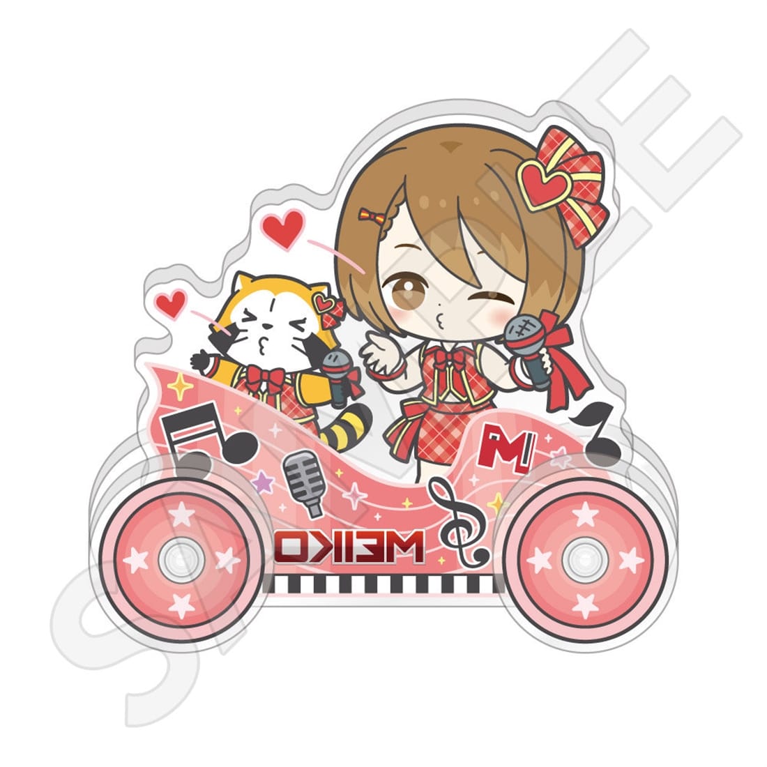 初音ミク×ラスカル 2026 トロッコ風アクリルスタンド MEIKO