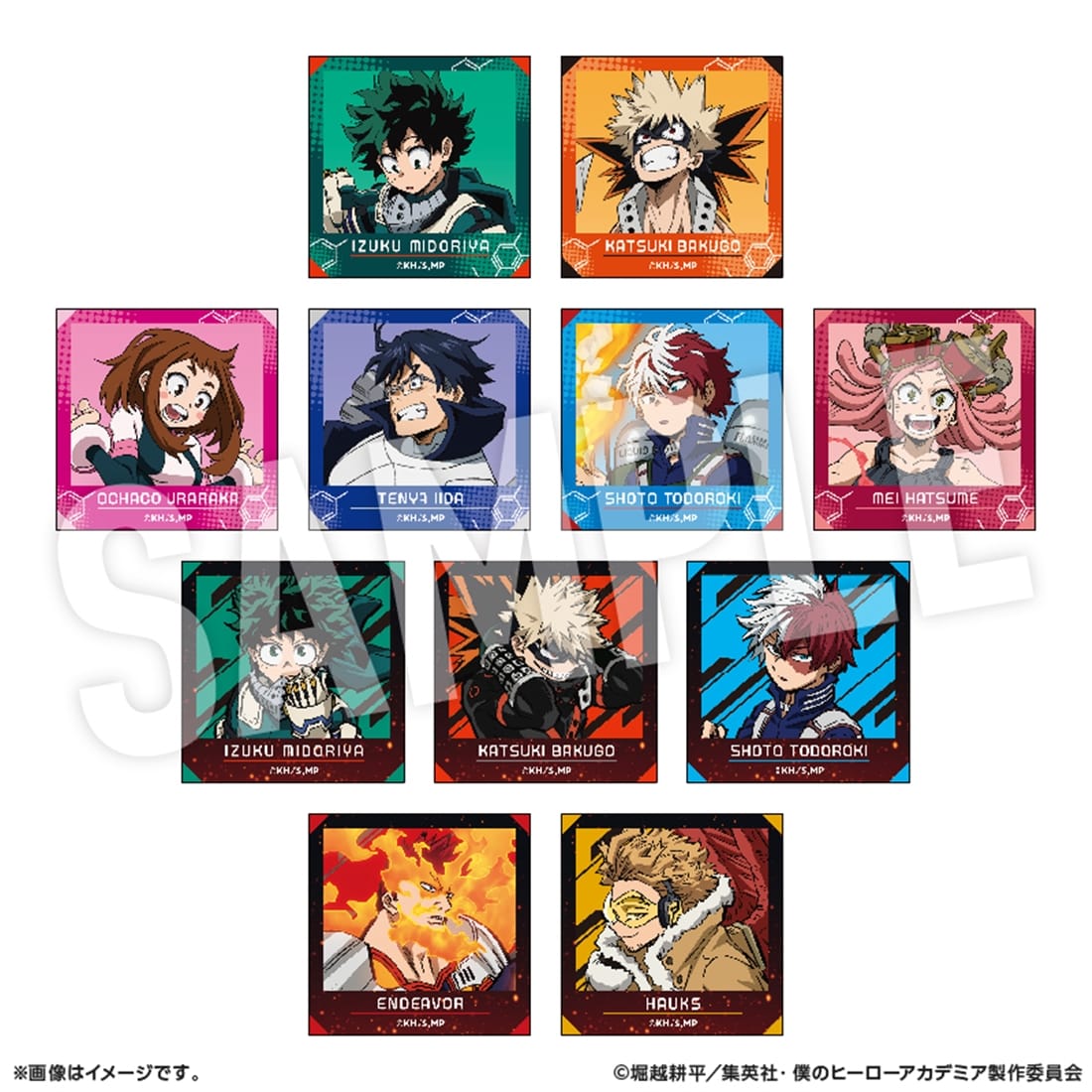僕のヒーローアカデミア トレーディングステッカー vol2 アニメ10周年記念 リバイバル 【1BOX】