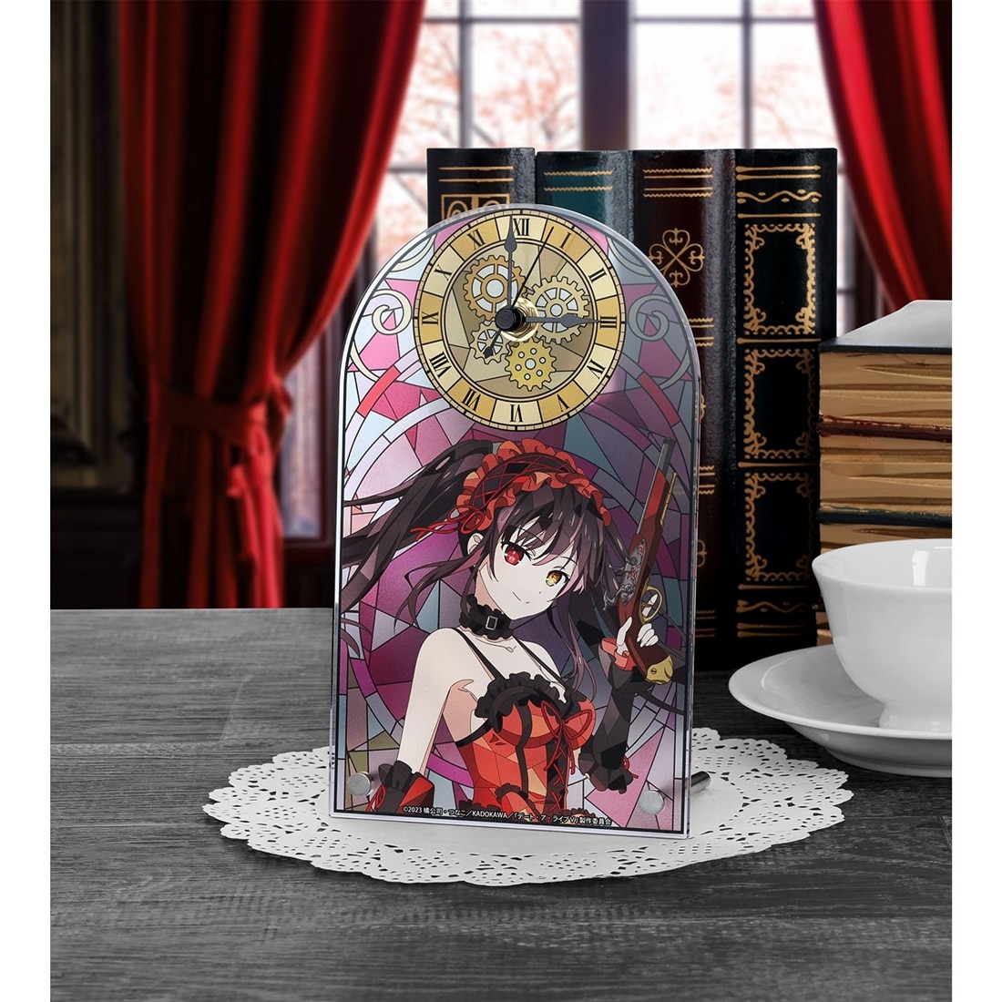 デート・ア・ライブV 時崎狂三 Aure Glass アクリルスタンド時計