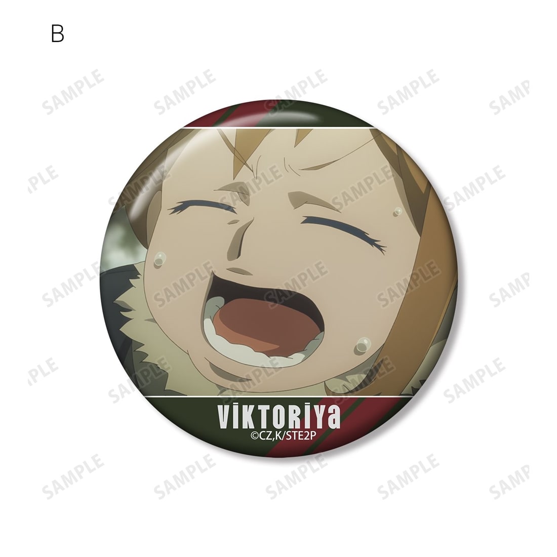 幼女戦記Ⅱ ヴィーシャ 場面写缶バッジ3個セット