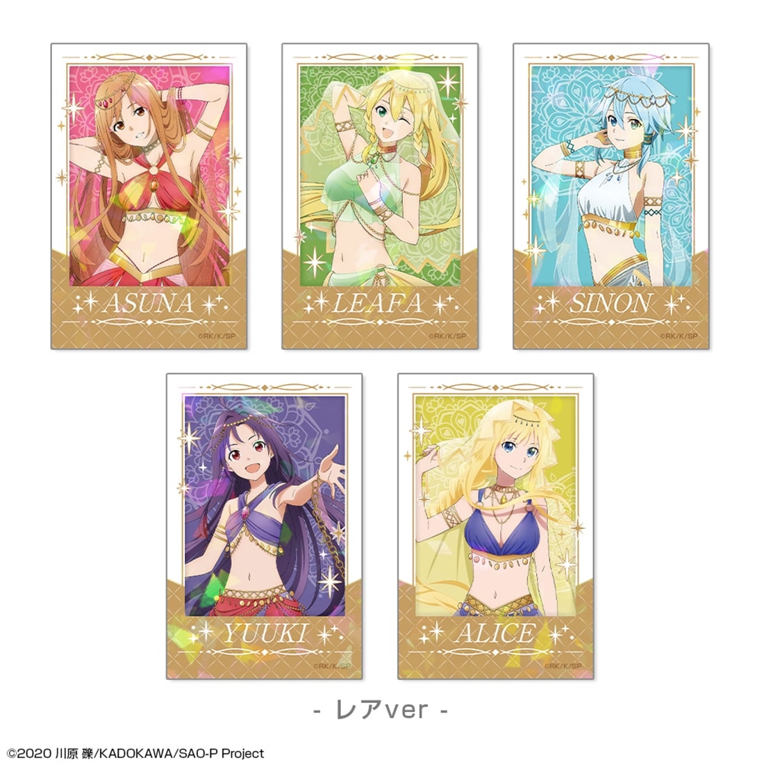 ソードアート・オンライン 10枚入りトレーディングインスタントフォト風カード 踊り子ver. 【描き下ろし】 【1BOX】