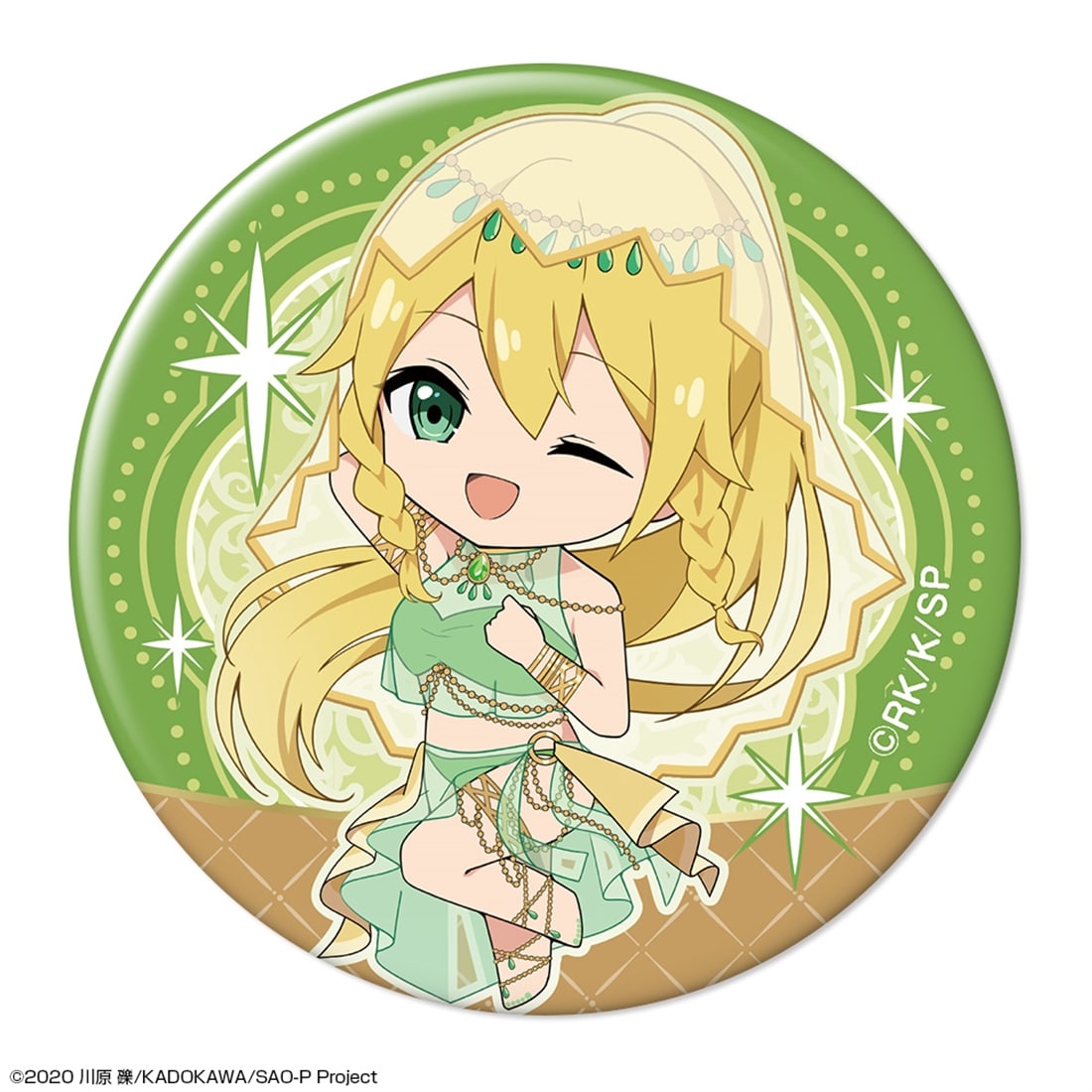ソードアート・オンライン 5個入りトレーディング缶バッジ ちびキャラ踊り子ver. 【1BOX】