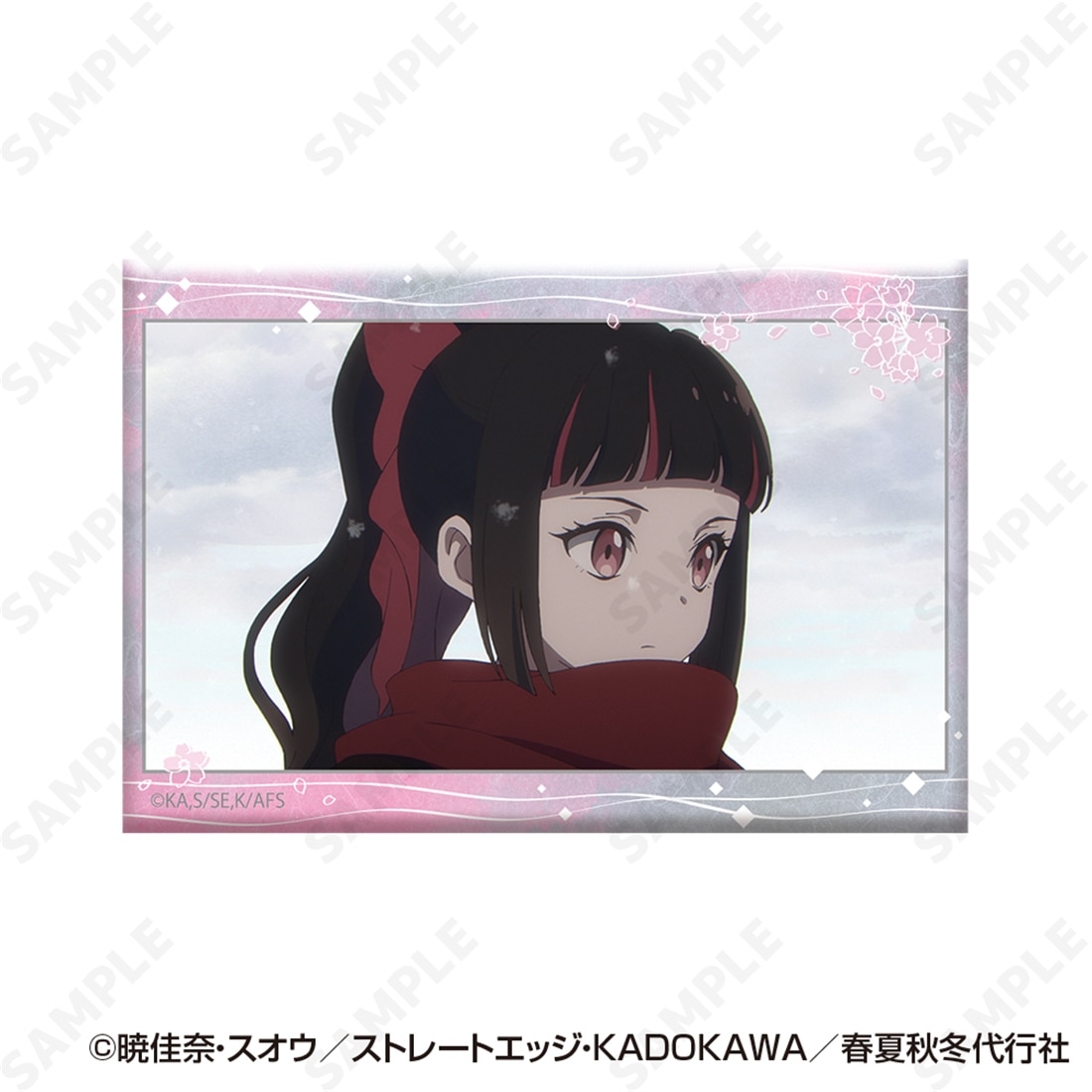 春夏秋冬代行者 春の舞 トレーディングスクエア缶バッジ 【1BOX】