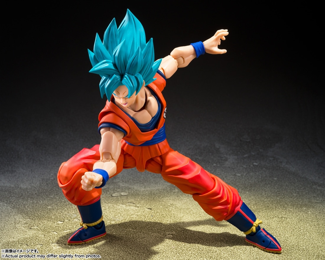 ドラゴンボール超 S.H.Figuarts 超サイヤ人ゴッド超サイヤ人孫悟空〈限界を超えし蒼き力〉