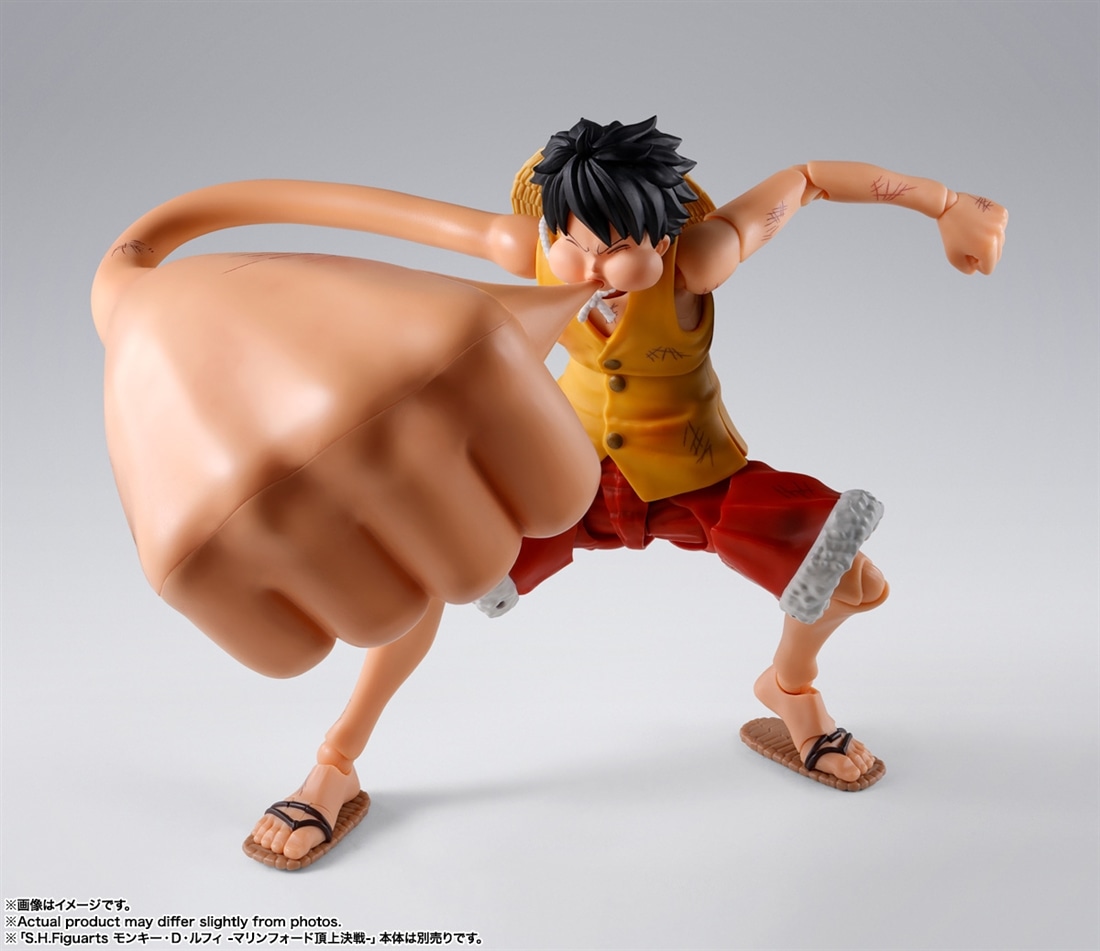 ONE PIECE S.H.Figuarts モンキー・D・ルフィ -マリンフォード頂上決戦- “ギア3” オプションパーツセット