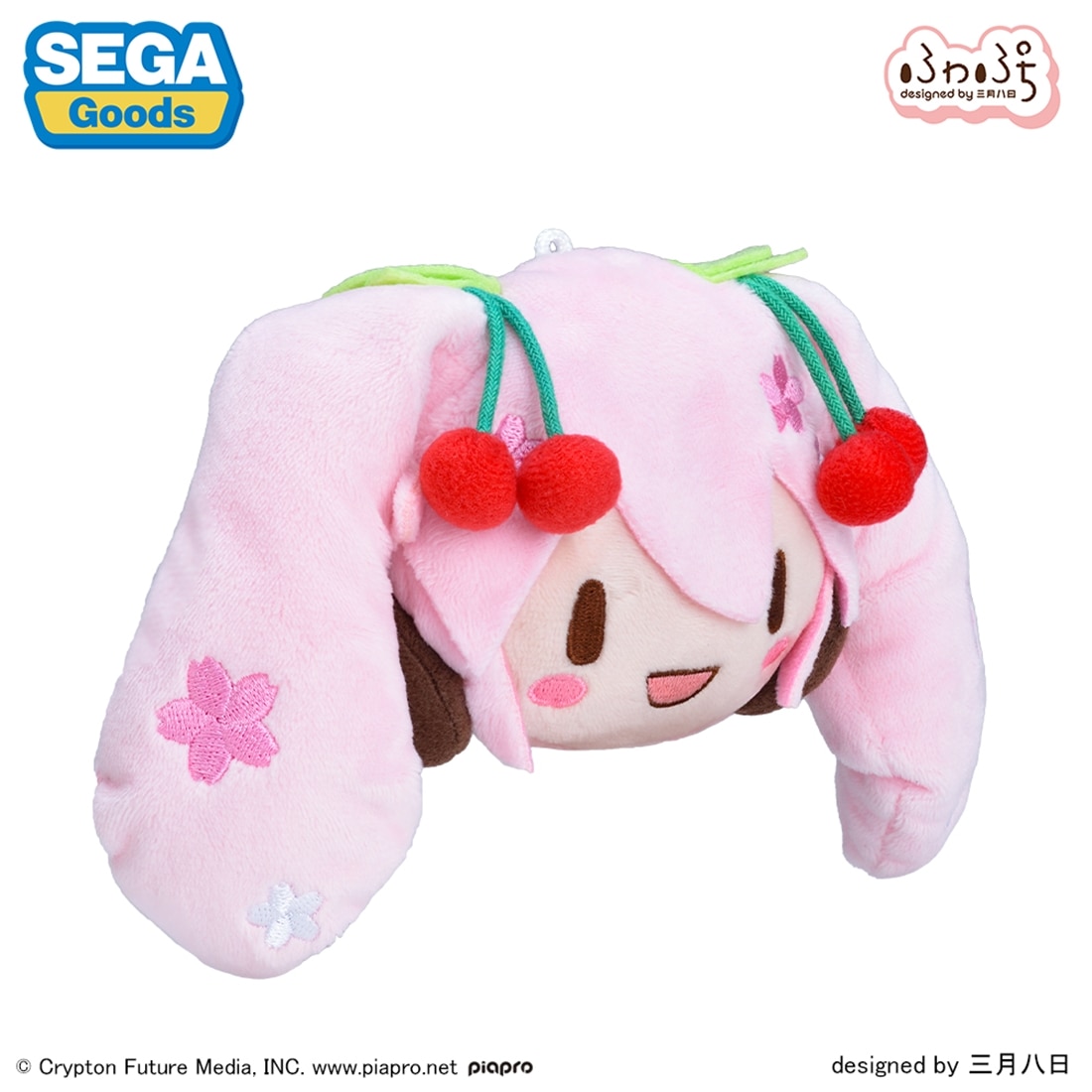 桜ミク ふわぷち フェイスマスコット