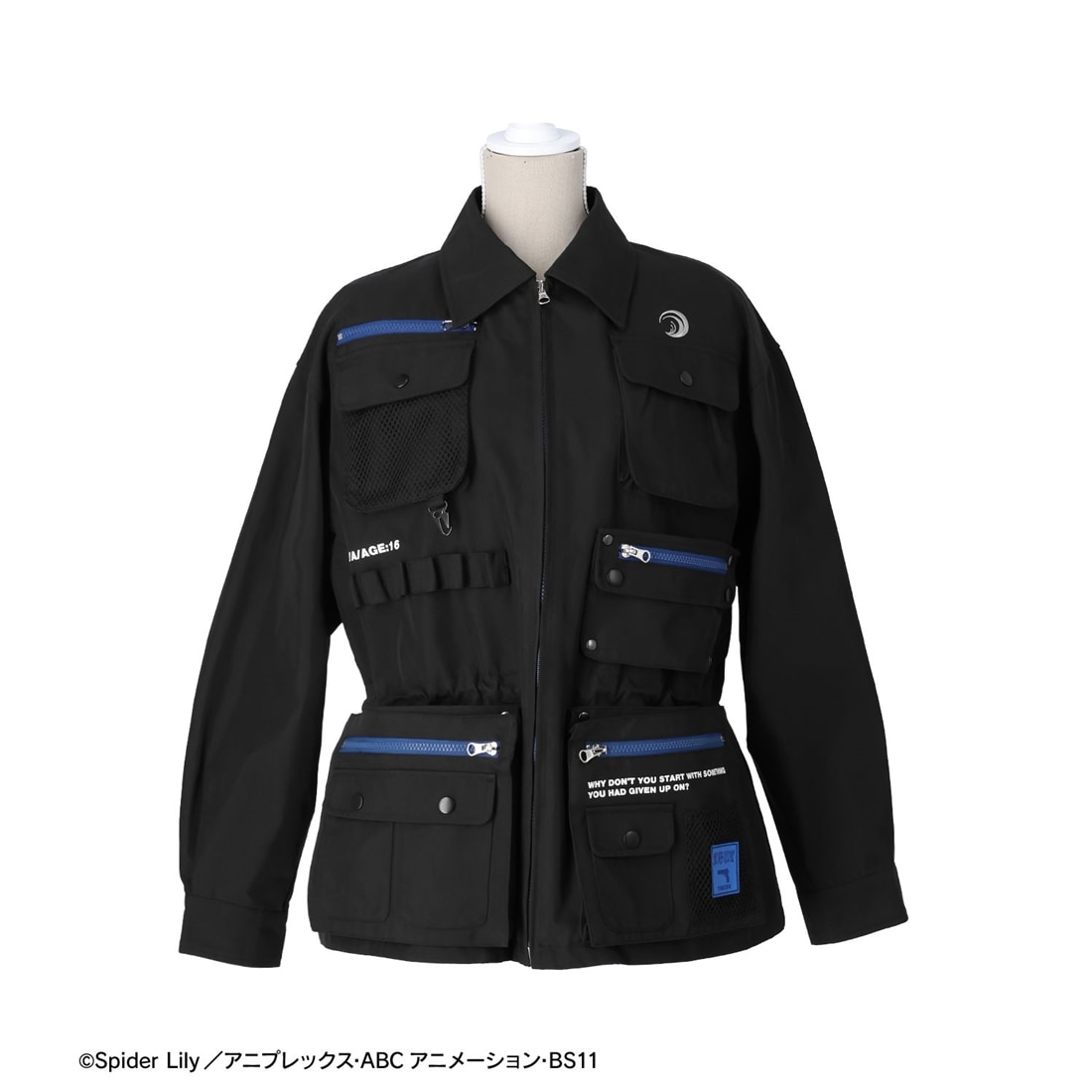 リコリス・リコイル shica-ke 井ノ上たきな タクティカルジャケットユニセックス M-L M-L