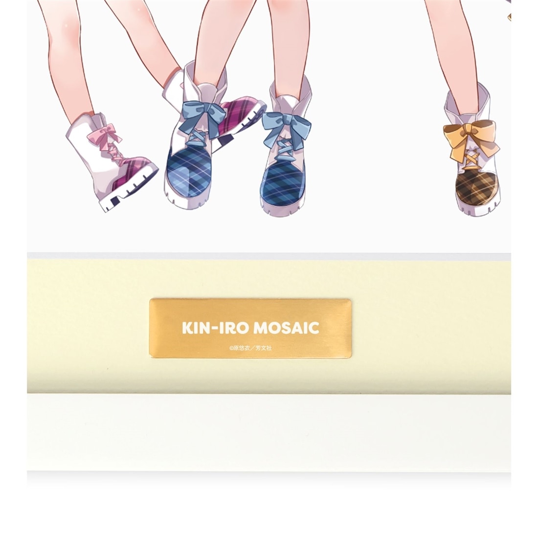 きんいろモザイク 原悠衣先生 描き下ろし 集合 アイドル風衣装ver. A4キャラファイングラフ