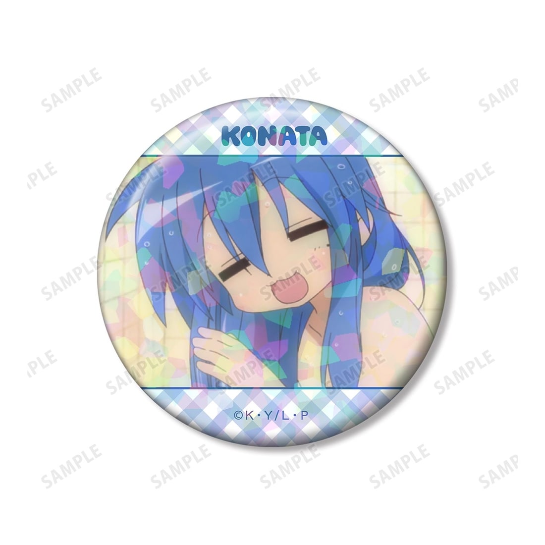 らき☆すた 泉こなた 場面写ホログラム缶バッジ3個セット