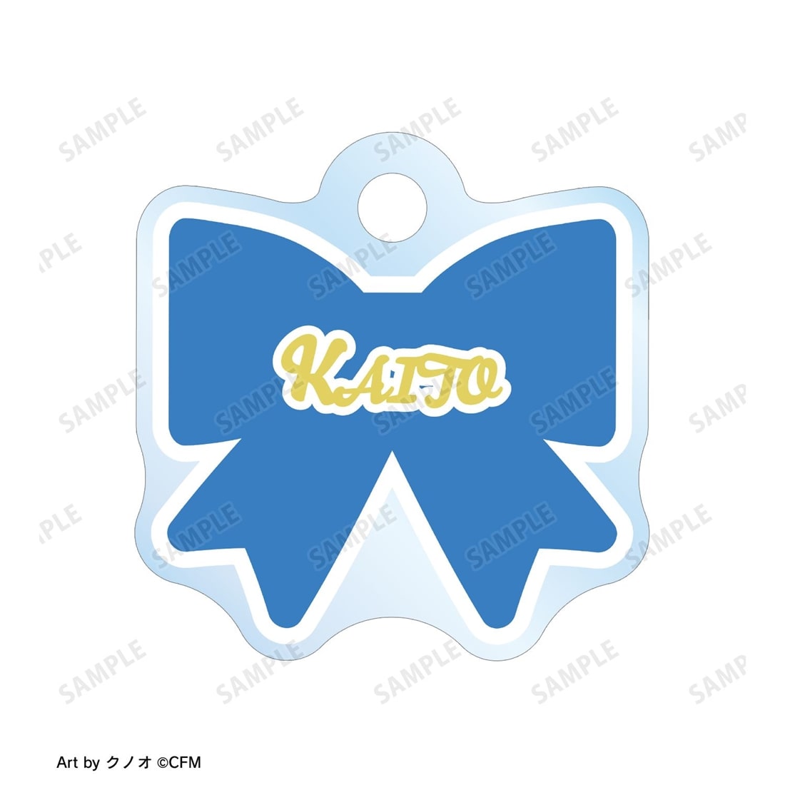 初音ミク 描き下ろし KAITO 私服ver. Art by クノオ 2連ワイヤーアクリルキーホルダー