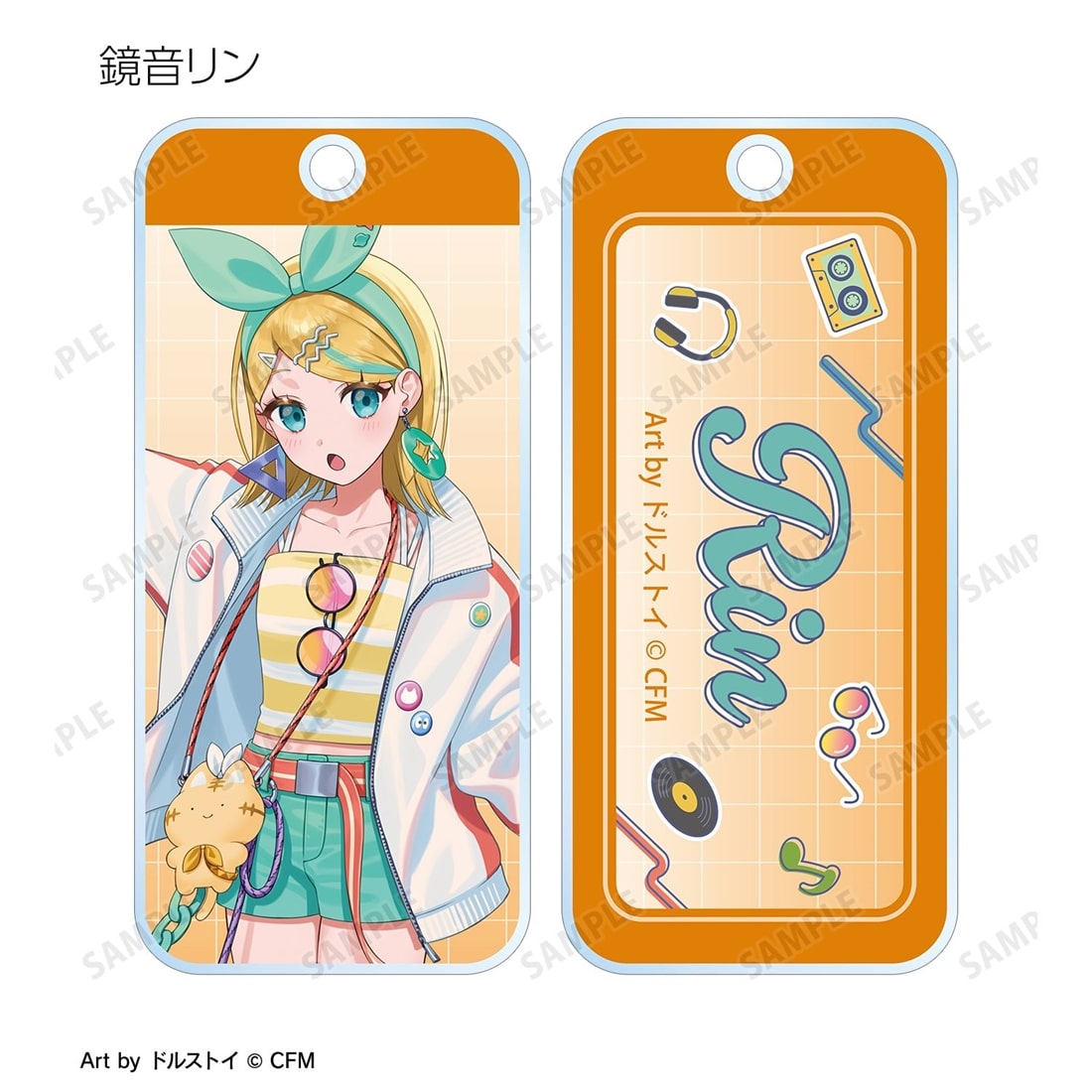 初音ミク 描き下ろし シティポップver. Art by ドルストイ トレーディングアクリルキータグ 【1BOX】