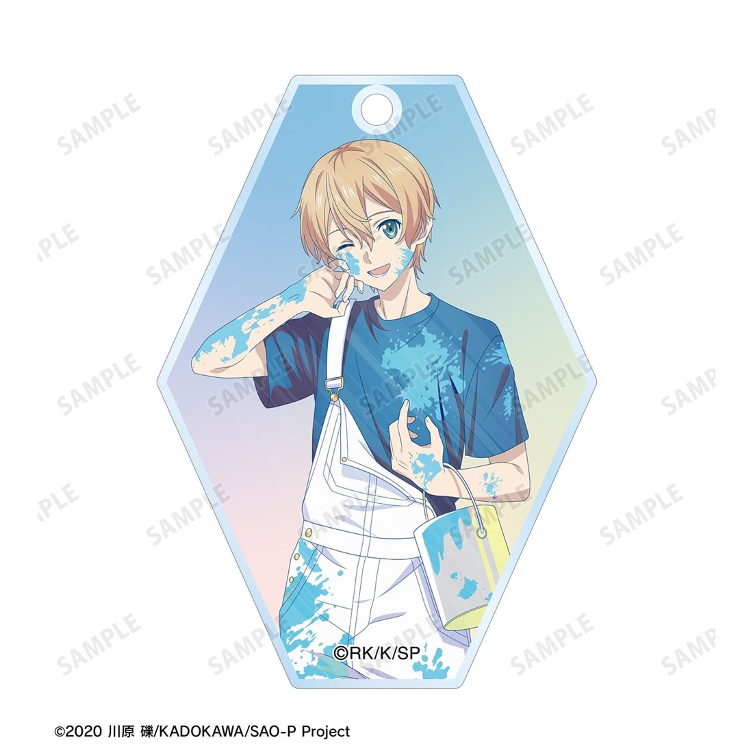 ソードアート・オンライン 描き下ろし ユージオ ペイントスタイルver. Ani-Art clear label 第2弾 2連スライドアクリルキーホルダー