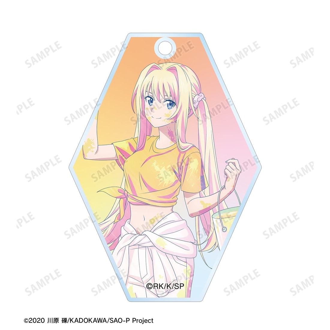 ソードアート・オンライン 描き下ろし アリス ペイントスタイルver. Ani-Art clear label 第2弾 2連スライドアクリルキーホルダー