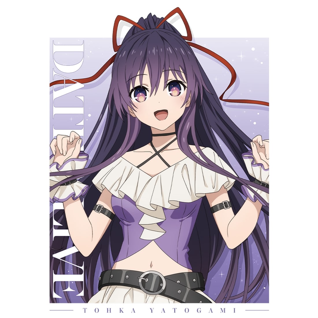 デート・ア・ライブV Tシャツ 夜刀神十香 ゴシックパンク ホワイトver. XLサイズ 【描き下ろし】 XL