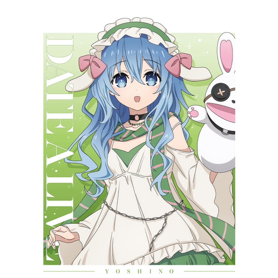 デート・ア・ライブV Tシャツ 四糸乃 ゴシックパンク ホワイトver. XLサイズ 【描き下ろし】 XL