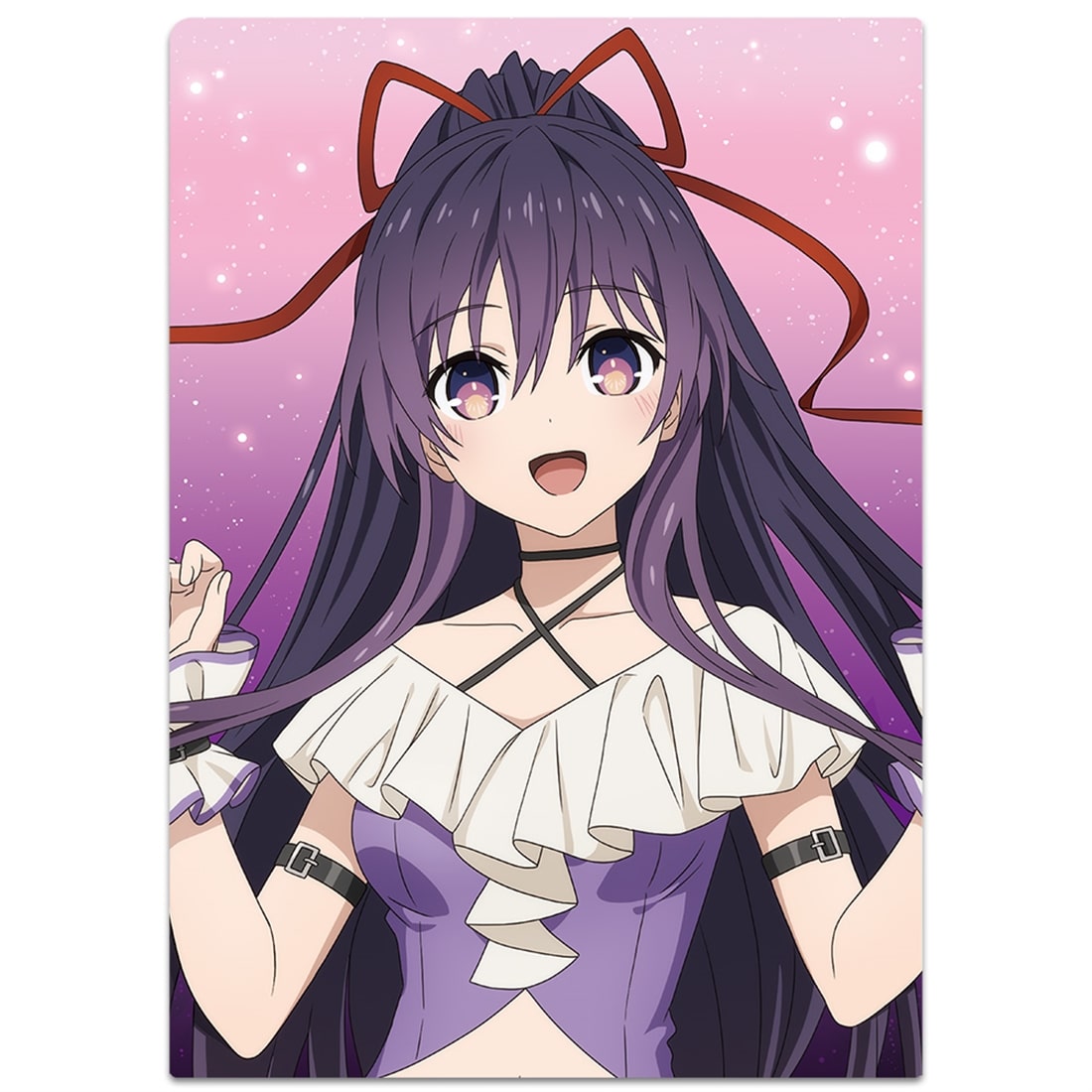 デート・ア・ライブV クリアファイル 夜刀神十香 ゴシックパンク ホワイトver. 【描き下ろし】