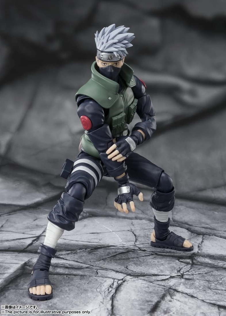 NARUTO -ナルト- 疾風伝 S.H.Figuarts はたけカカシ -勇名轟く写輪眼の英雄-（再販版）