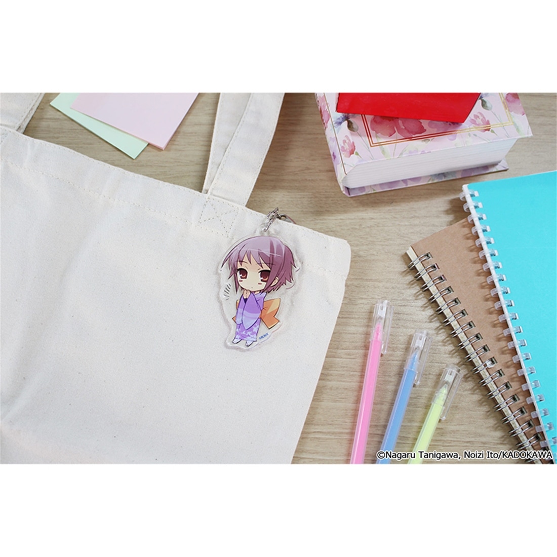 涼宮ハルヒシリーズ ミニキャラアクリルキーホルダー 有希