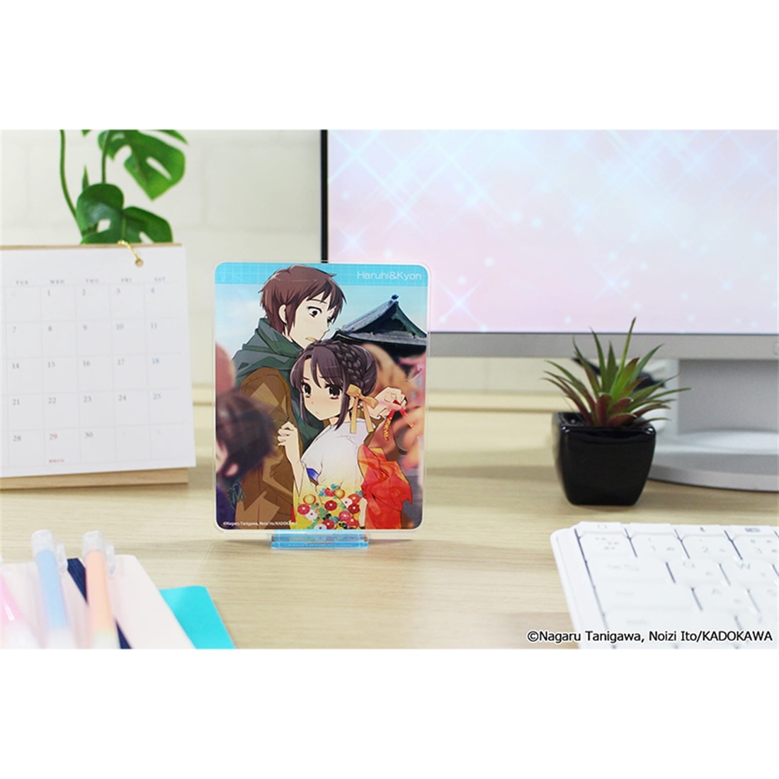 涼宮ハルヒシリーズ アクリルビジュアルボード ハルヒ＆キョン