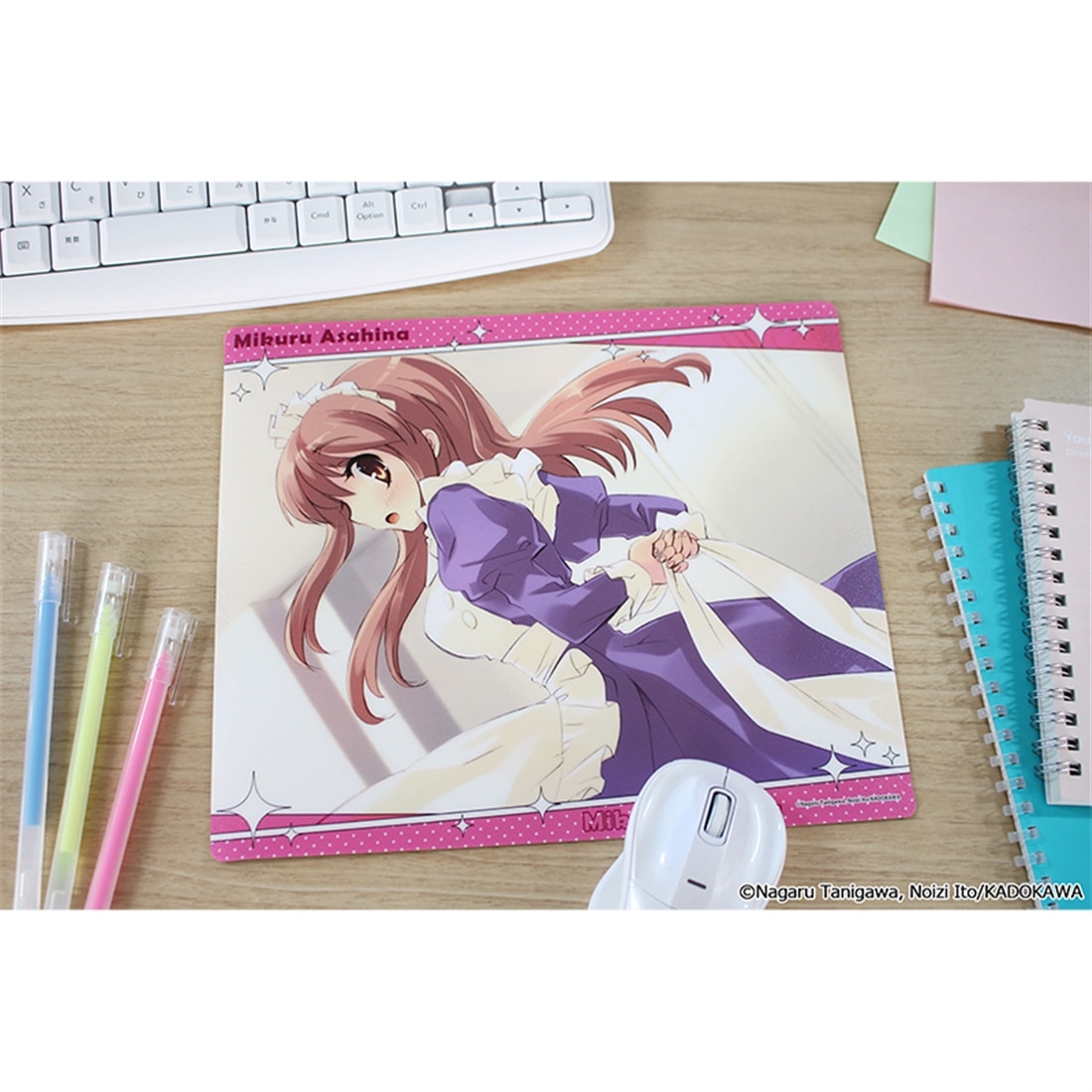 涼宮ハルヒシリーズ マウスパッド みくる