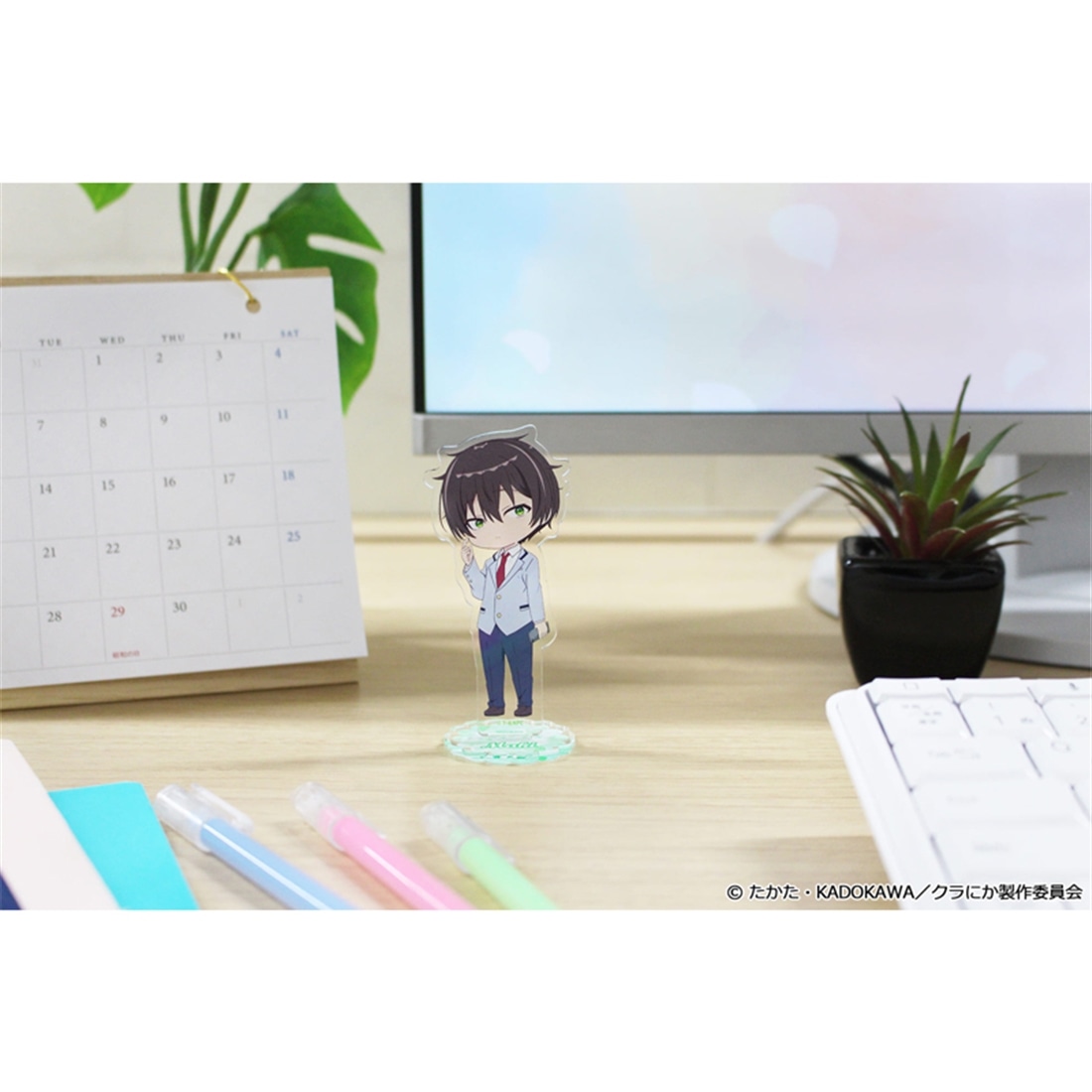 クラスで2番目に可愛い女の子と友だちになった ミニキャラアクリルスタンド 前原真樹