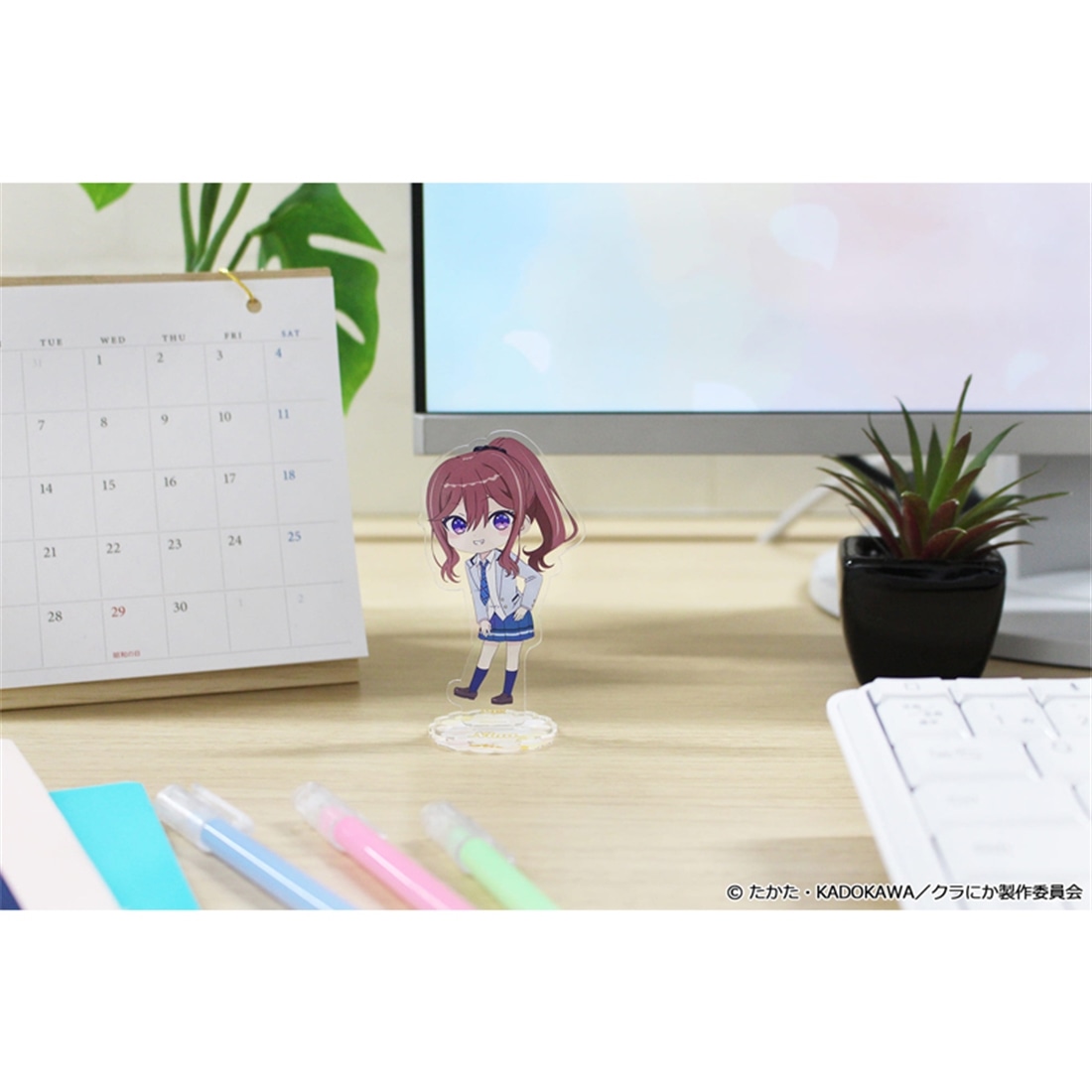 クラスで2番目に可愛い女の子と友だちになった ミニキャラアクリルスタンド 新田新奈