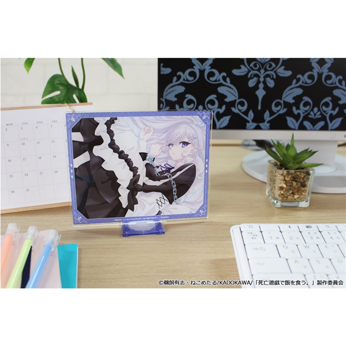 死亡遊戯で飯を食う。 アクリルビジュアルボード