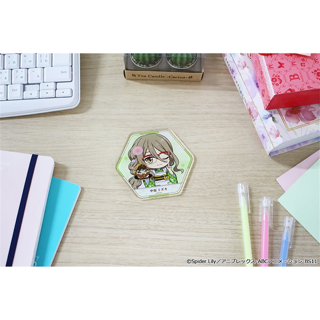 リコリス・リコイル ぷちちょこアクリルコースター 中原ミズキ 和メイドver.